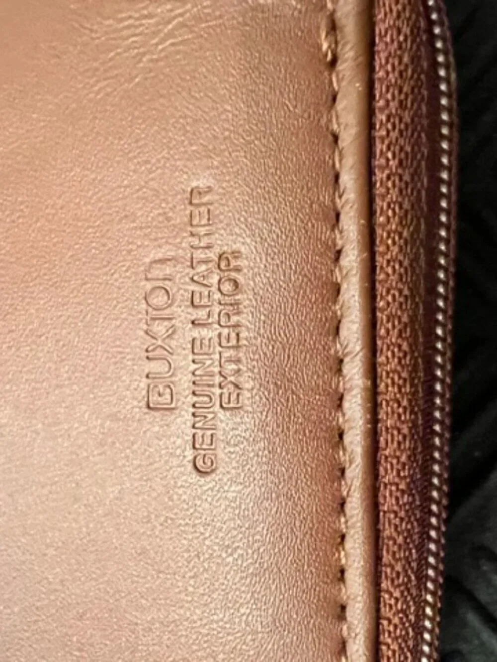 Vintage Buxton 6 Ring Binder Agenda Day Planner British Tan Leather Pgs Included